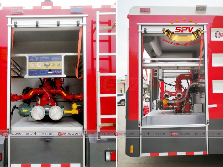 Fire Engine ISUZU - Fire Pump System